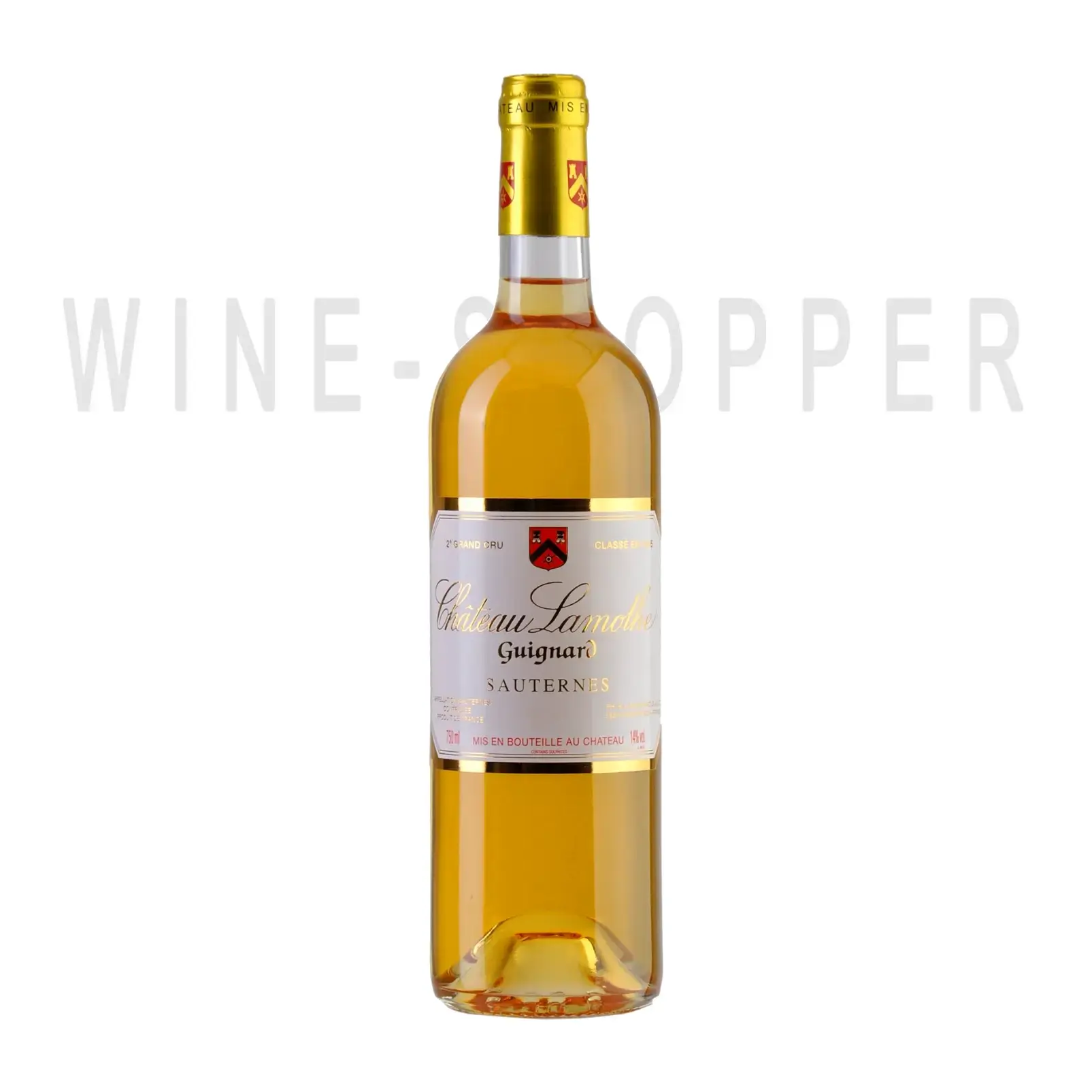 Вино Chateau Lamothe Guignard Sauternes AOC 2-me Grand Cru Classe 2013 0.75 л