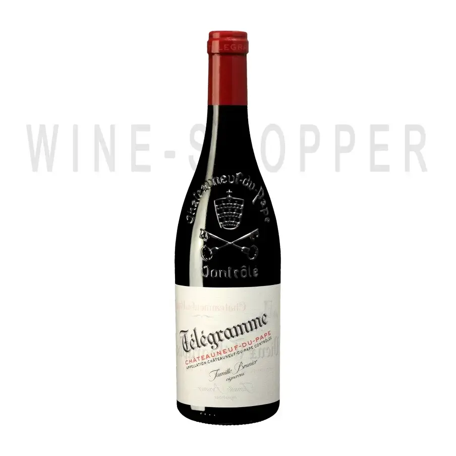 Вино Vignobles Brunier Telegramme Chateauneuf-du-Pape AOC 2019 0,75 л