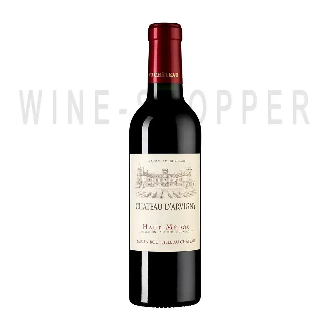 Вино Chateau d'Arvigny Haut-Medoc AOC Cru Bourgeois 2019 0,375 л