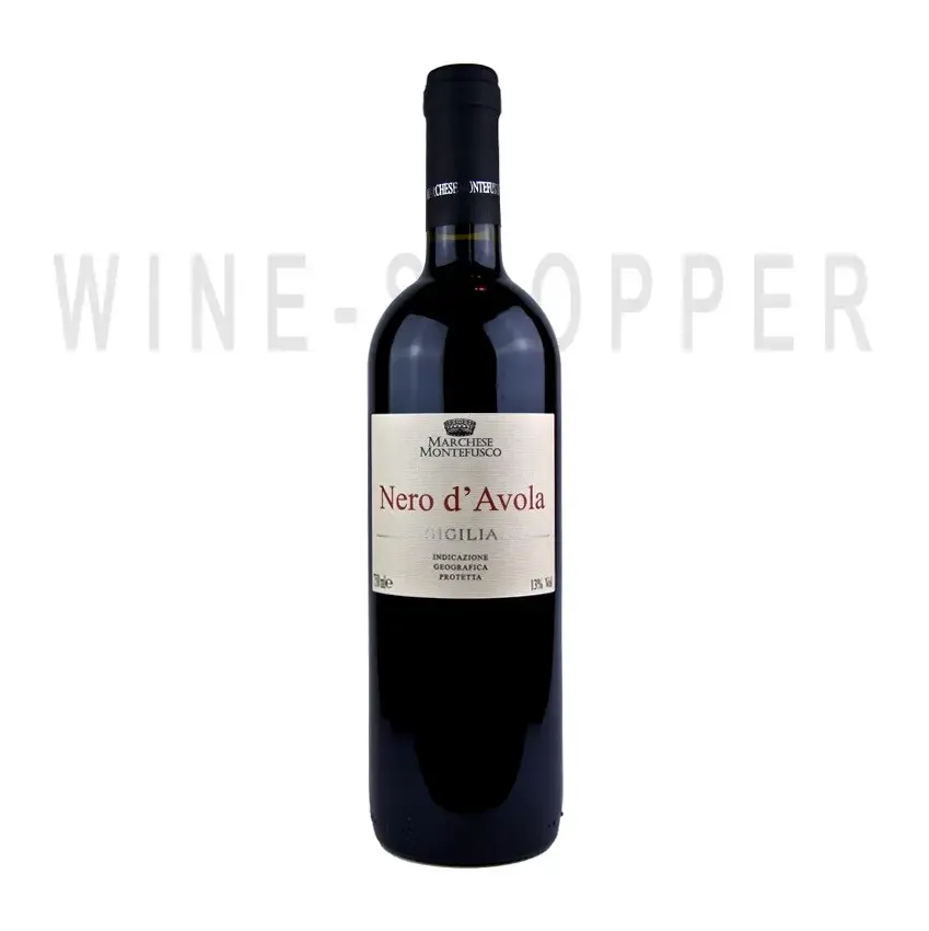 Вино Marchese Montefusco Nero d'Avola Sicilia IGT 2020 0,75 л