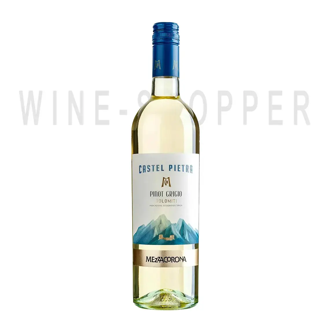Вино Mezzacorona, Castel Pietra Pinot Grigio, Dolomiti IGT 2018 0.75 л