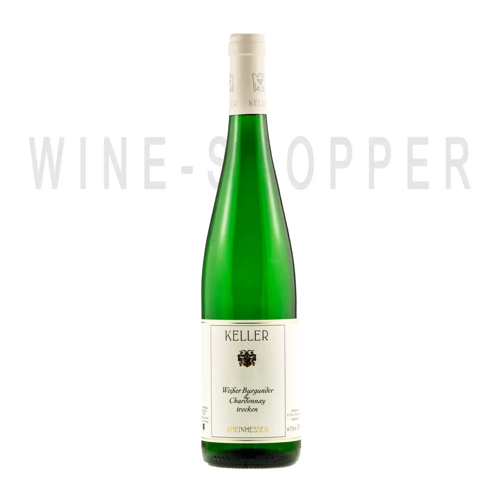 Вино Keller Weisser Burgunder-Chardonnay trocken 2019 0,75 л