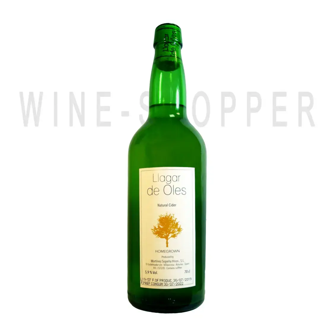 Сидр Martinez Sopena Hermanos, Llagar de Oles Sidra de Asturias DOP 0.7 л