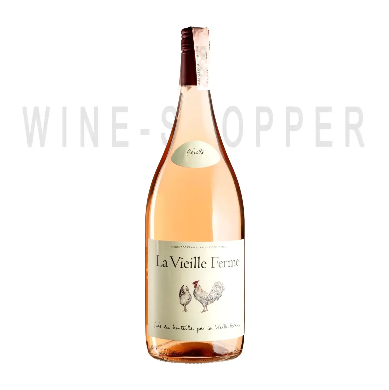 Вино Perrin et Fils La Vieille Ferme Rose Cotes du Ventoux AOC 2019 1.5 л