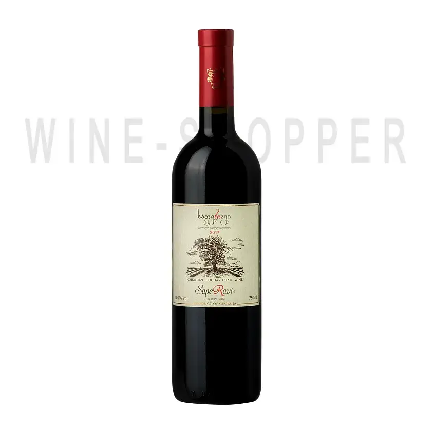 Вино Mukuzani Winery, Saperavi 2017 0.75 л