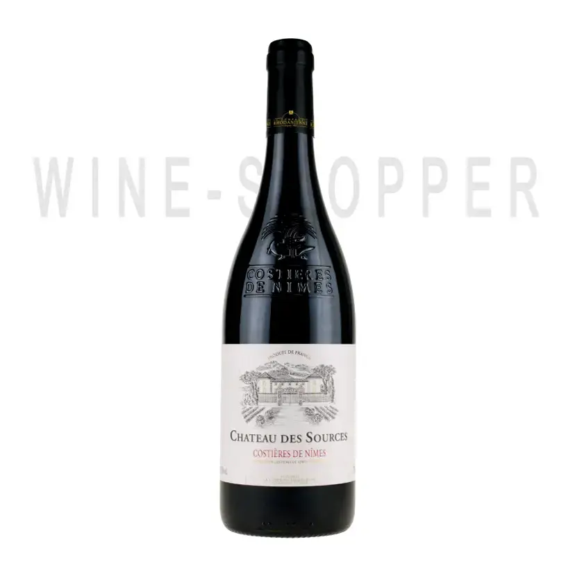 Вино Chateau des Sources Costieres de Nimes AOC 2018 0.75 л