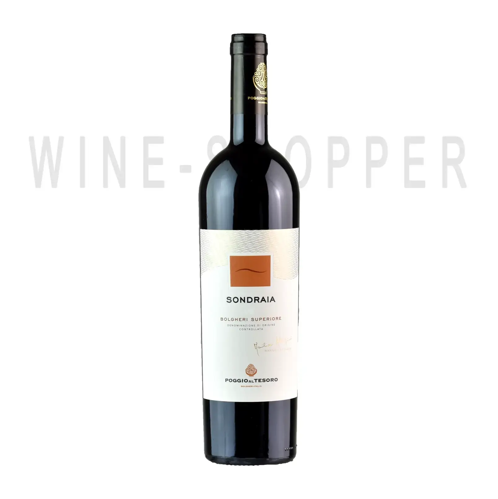 Вино Poggio al Tesoro Sondraia Bolgheri Superiore DOC 2018 0.75 л