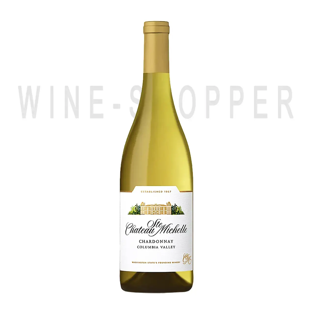 Вино Chateau Ste Michelle, Chardonnay, Columbia Valley 2020 1.5 л