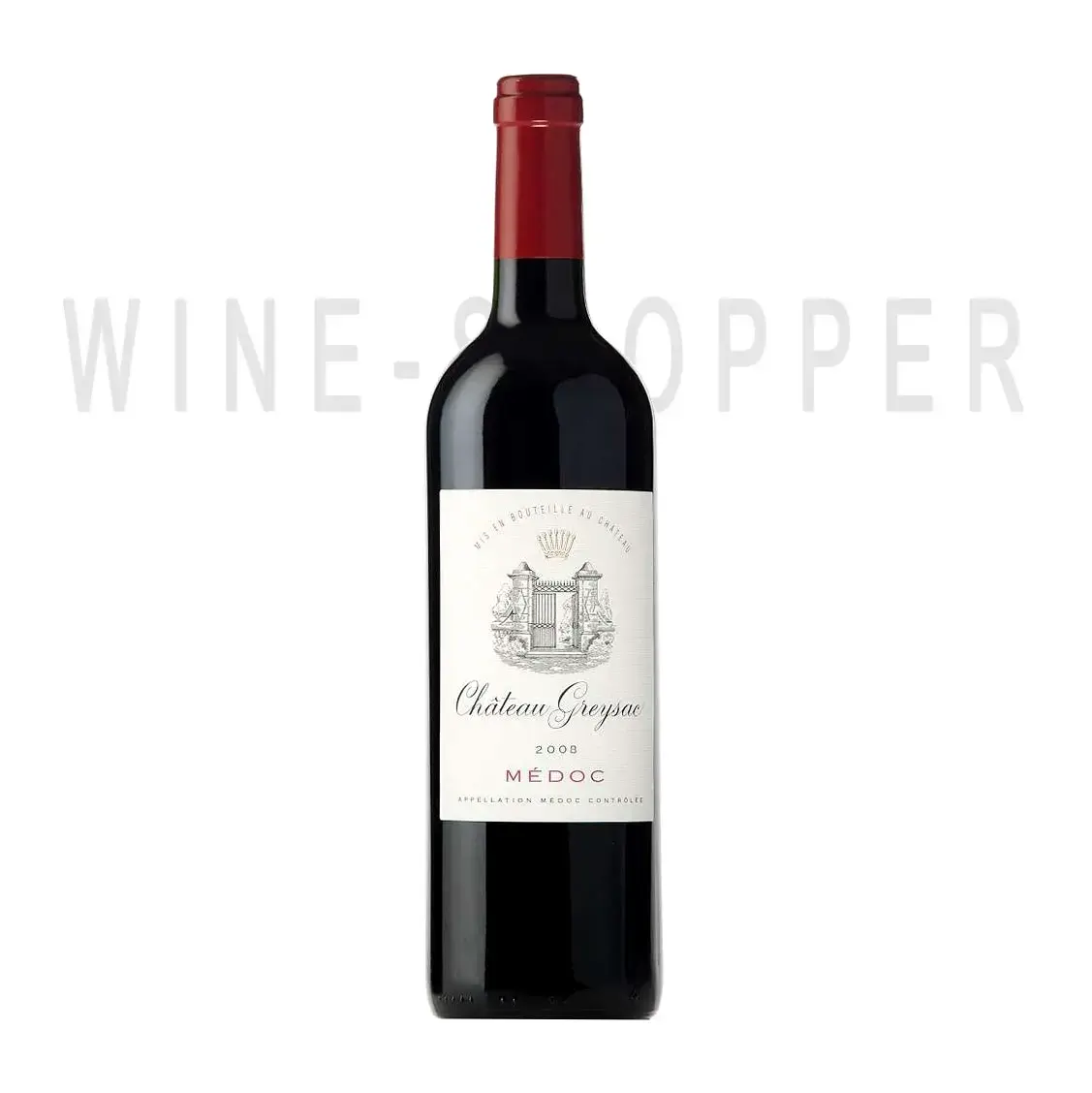 Вино Chateau Greysac Medoc Cru Bourgeois AOC 2008 0.75 л