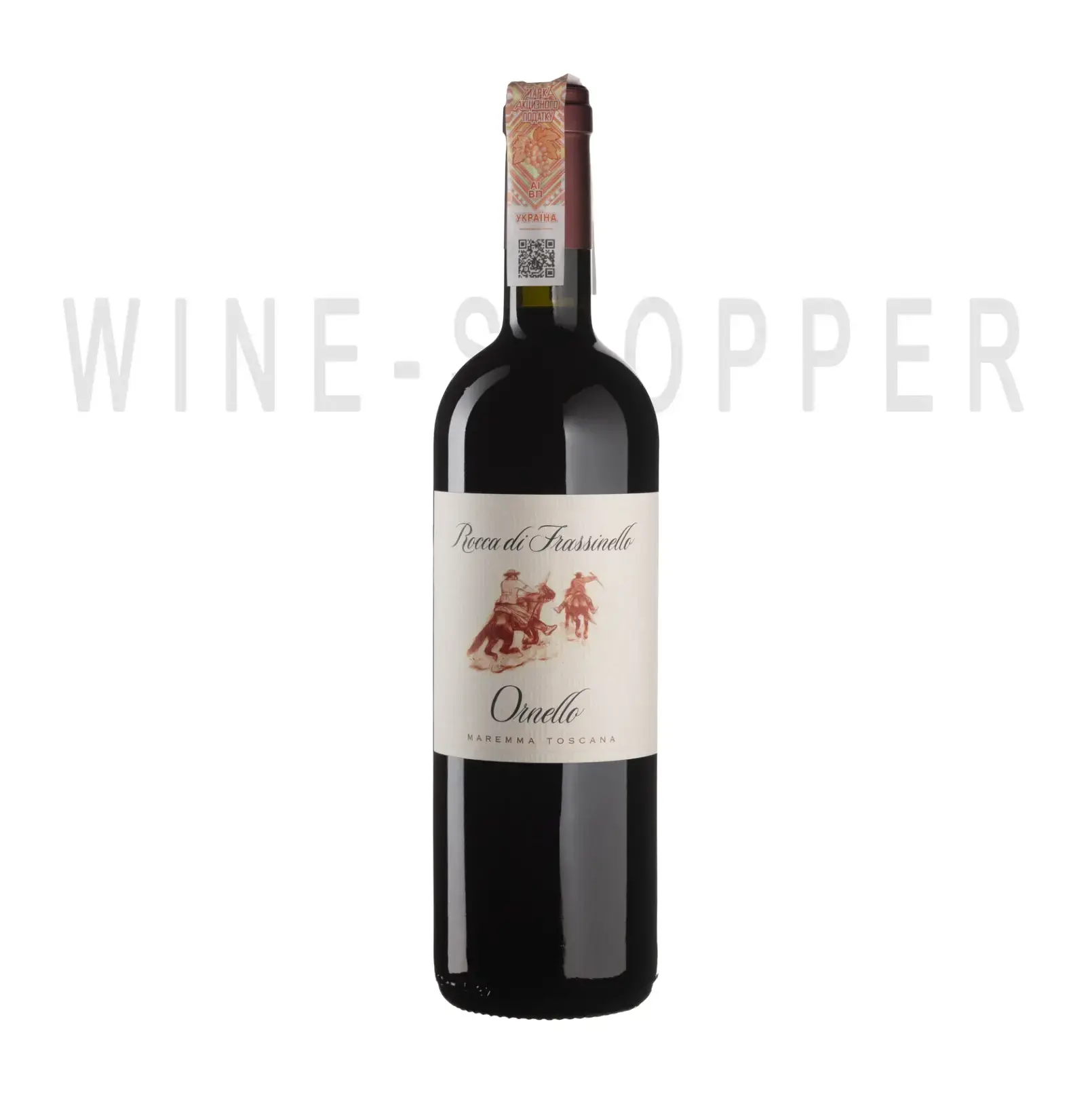 Вино Rocca di Frassinello Ornello Maremma Toscana DOC 2017 0.75 л