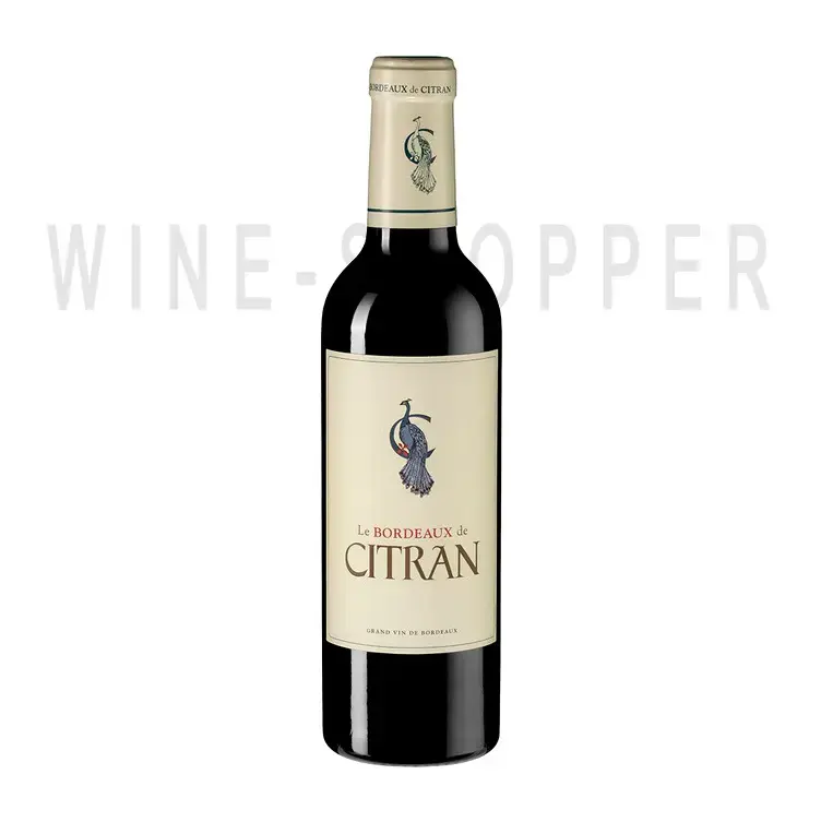 Вино Le Bordeaux de Citran Rouge Bordeaux AOC 2019 0.375 л