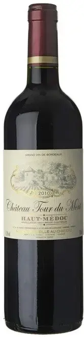 Вино Chateau Tour du Mont Haut-Medoc AOC, 0.75 л