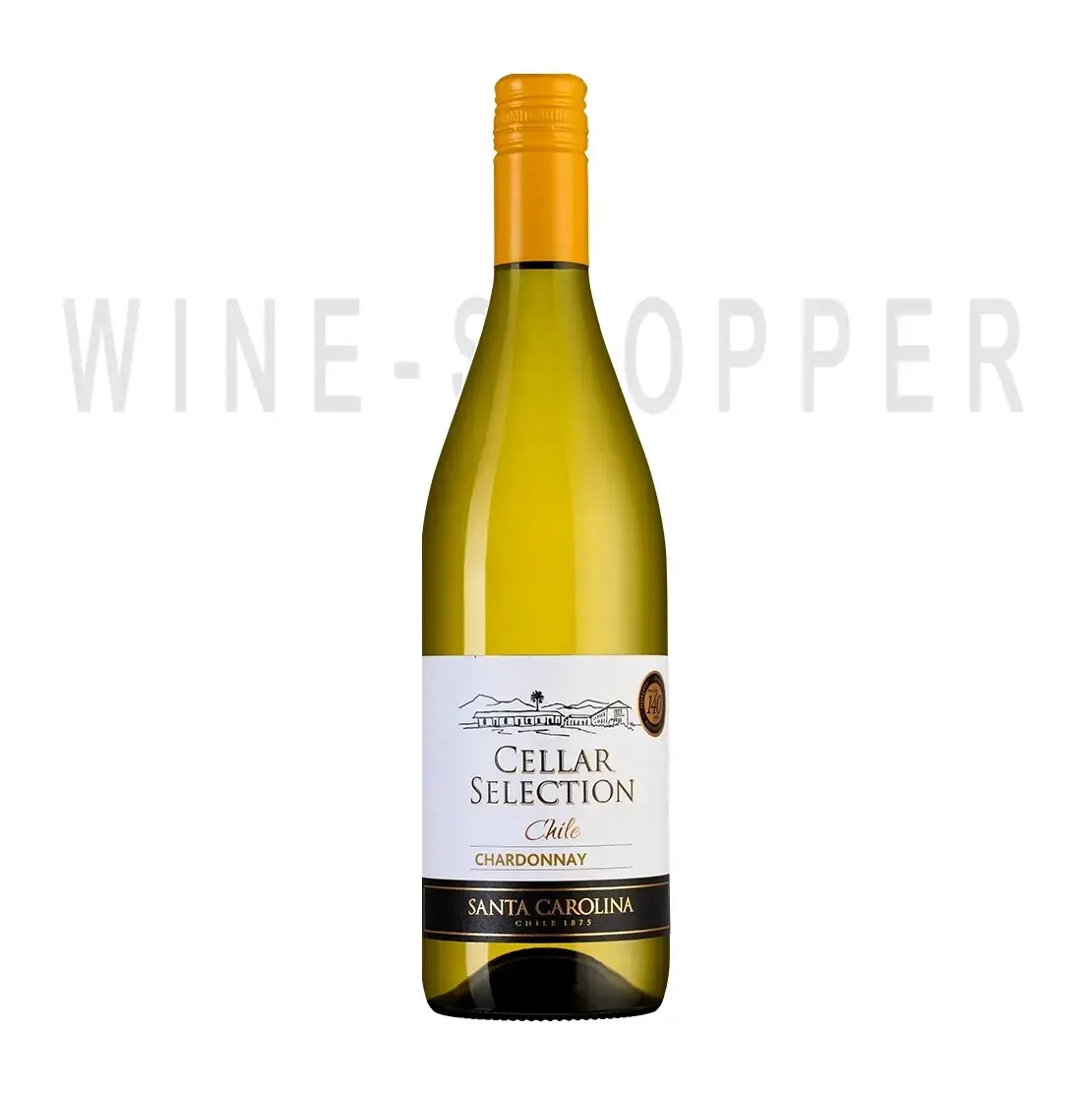 Вино Santa Carolina, Cellar Selection Chardonnay 2021 0.75 л