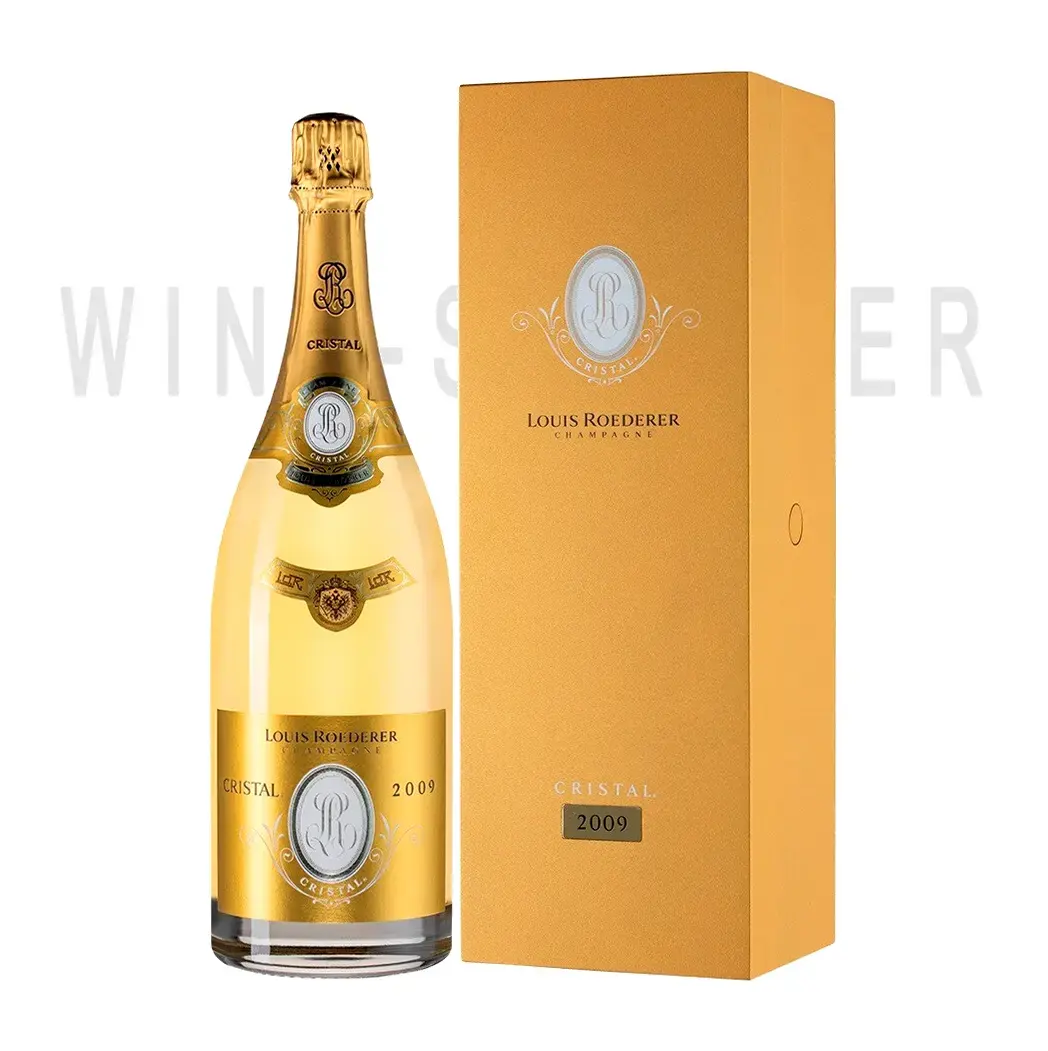 Шампанское Cristal AOC gift box 2009 3 л