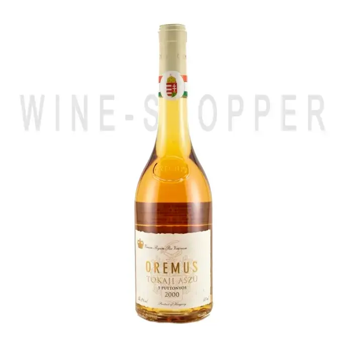 Вино Oremus, Tokaji Aszu 5 Puttonyos 2000 0.5 л