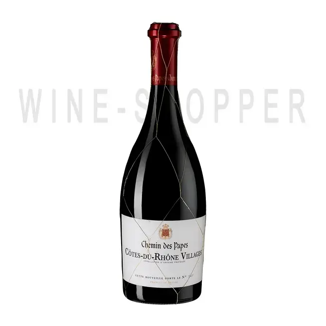 Вино Chemin des Papes Cotes du Rhone Villages AOC 2020 0.75 л