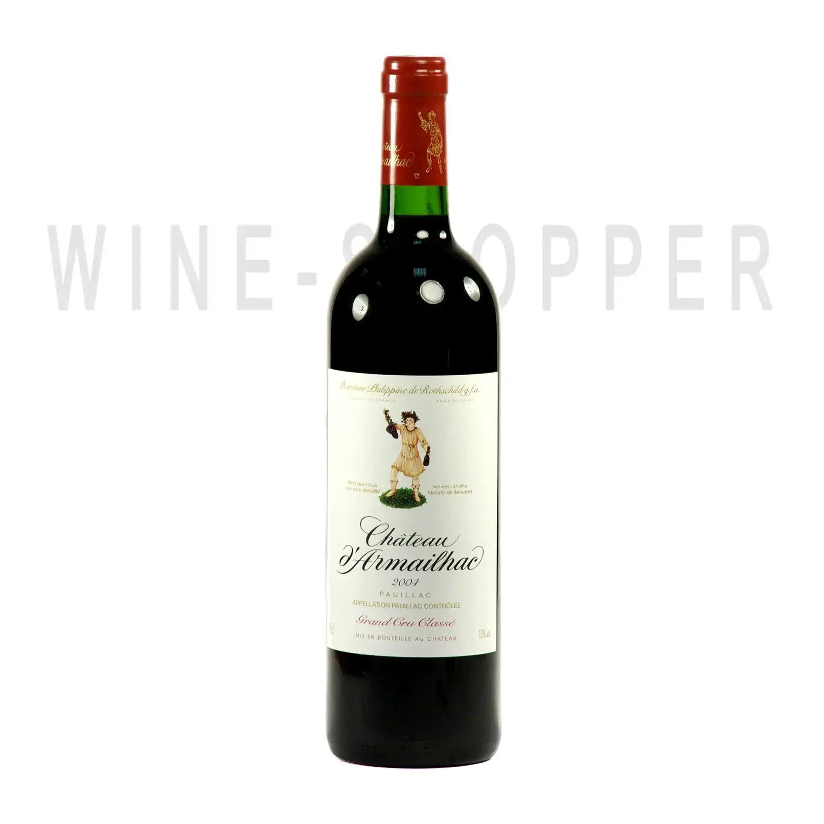 Вино Chateau d'Armailhac Pauillac AOC 5-me Grand Cru Classe 2005 1.5 л