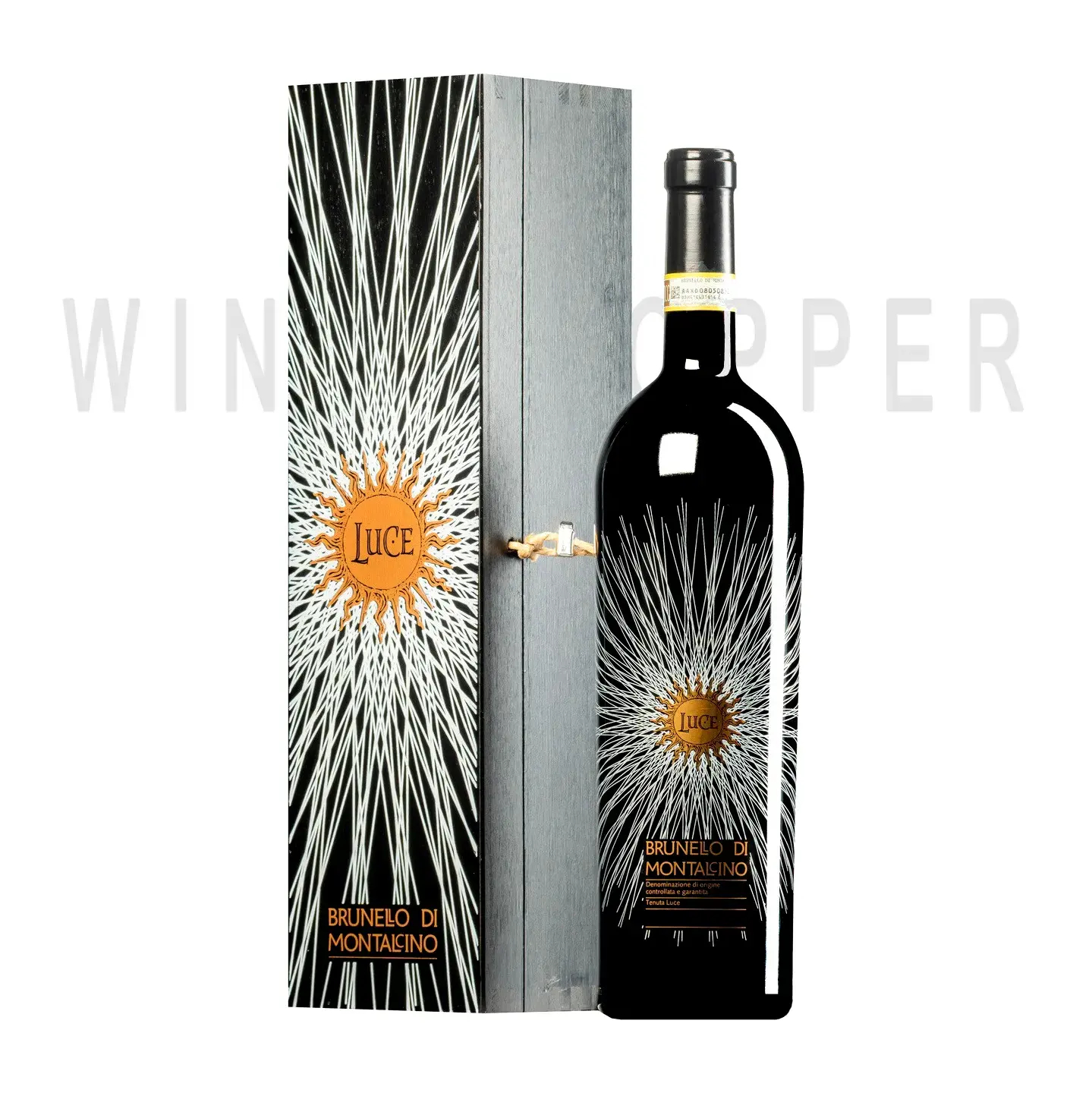 Вино Luce Della Vite Brunello di Montalcino 2016 wooden box 1.5 л