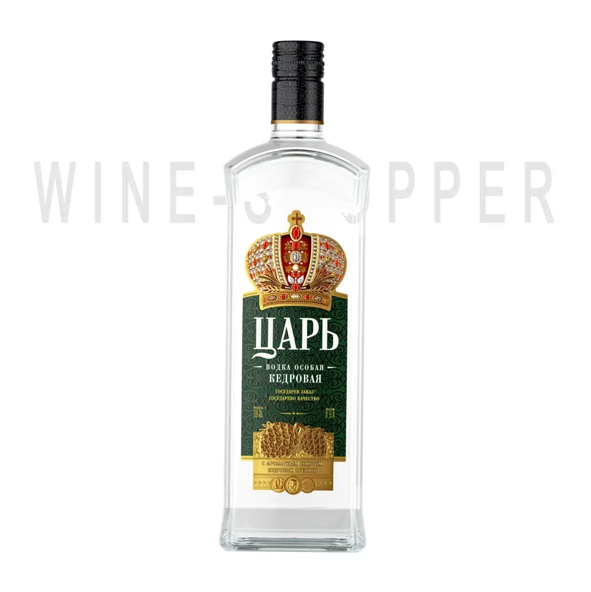 Водка Царь Кедровая 0.5 л