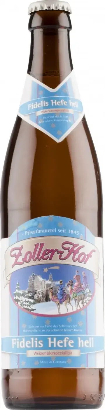 Пиво Zoller-Hof Fidelis Hefe Hell, 0.5 л
