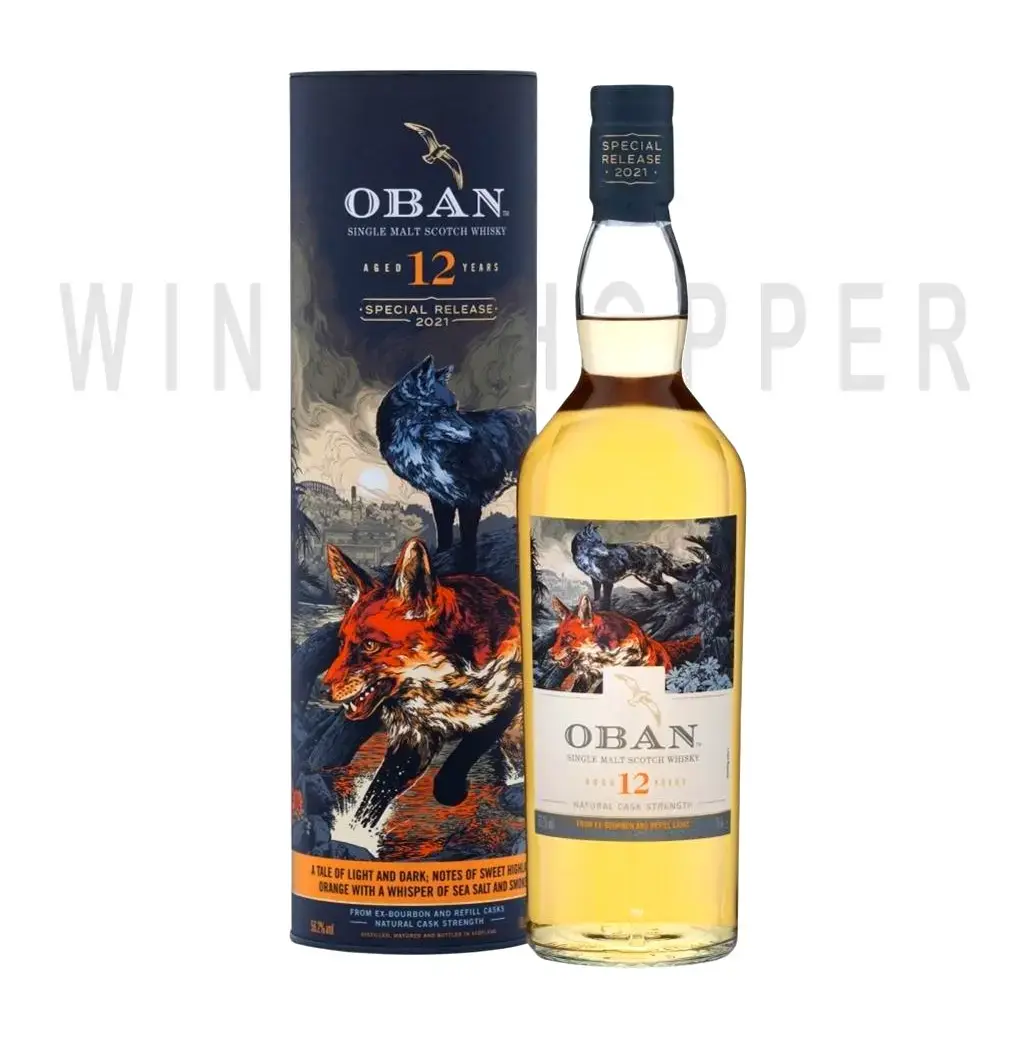 Виски Oban 12 Years Old 2021 Special Release gift box 0.7 л