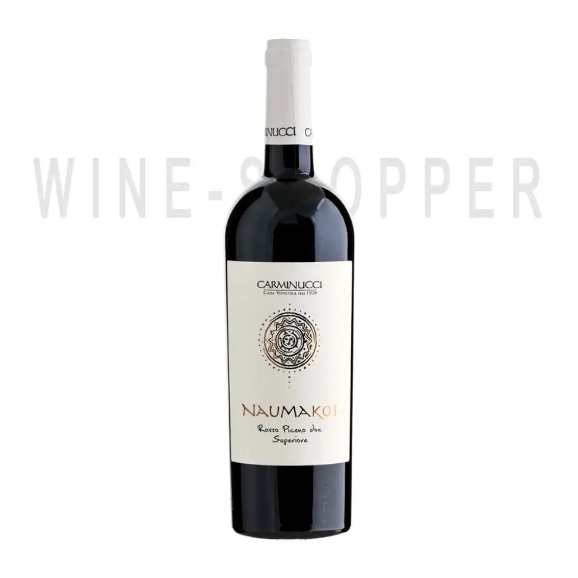 Вино Carminucci, Naumakos Rosso Piceno DOC Superiore 2018 0.75 л