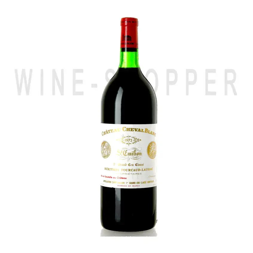 Вино Chateau Cheval Blanc St-Emilion AOC 1-er Grand Cru Classe 1975 0.75 л