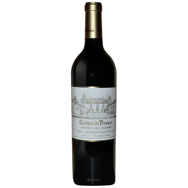 Вино Chateau de Pressac Saint-Emilion Grand Cru AOC 1982 0.75 л