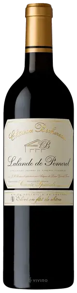 Вино Chateau Becherau Hebrard Lalande de Pomerol 2012 0.75 л