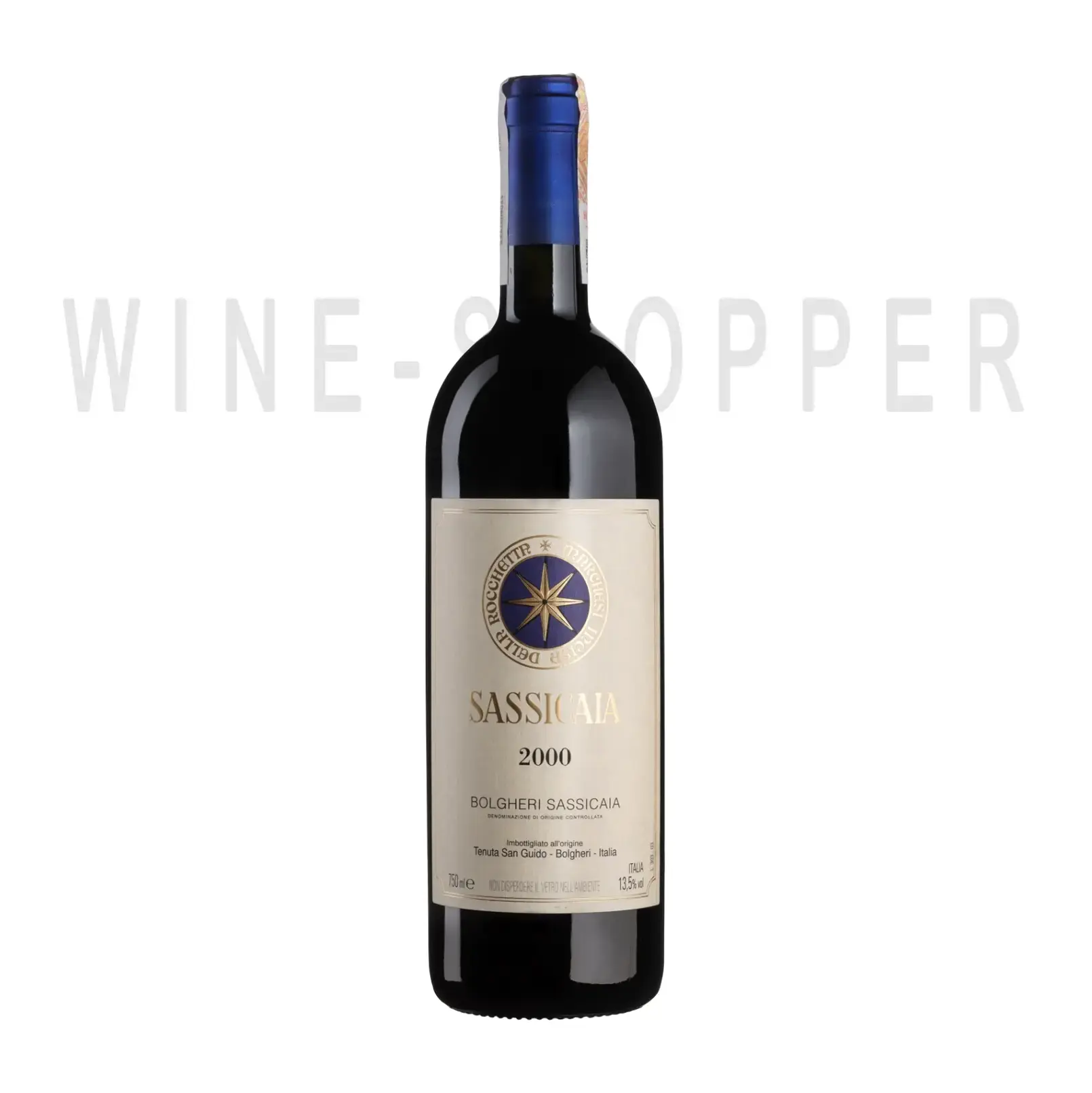 Вино Sassicaia 2000 0.375 л