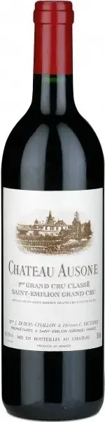 Вино Chateau Ausone Saint-Emilion AOC 1er Grand Cru Classe A, 1986, 0.75 л