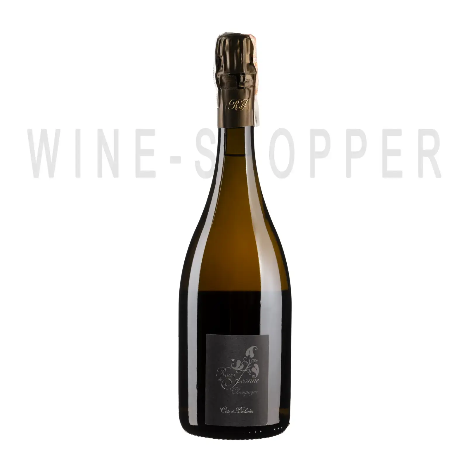 Шампанское Roses de Jeanne Cote de Bechalin Brut Champagne AOC 2014 0.75 л