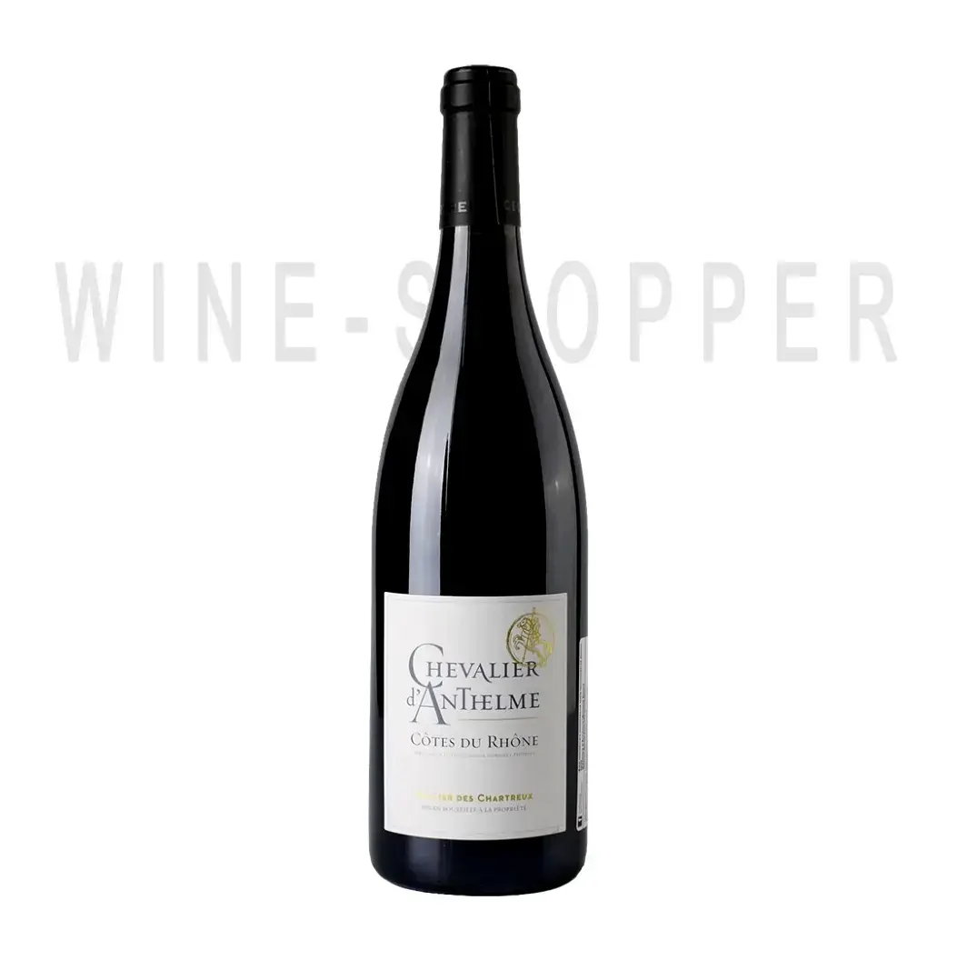 Вино Cellier des Chartreux Chevalier d'Anthelme Rouge Cotes du Rhone AOP 2020 0.75 л