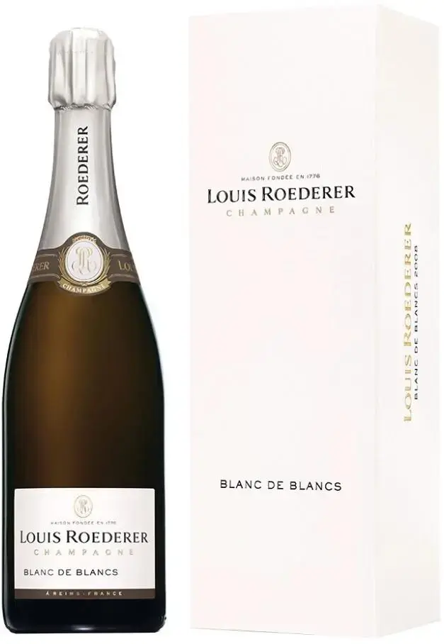 Шампанское Louis Roederer Brut Blanc de Blancs 2014 gift box Deluxe 0.75 л
