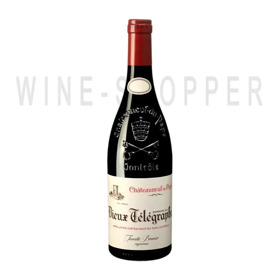 Вино Chateauneuf-du-Pape AOC Vieux Telegraphe La Crau 2019 0.75 л