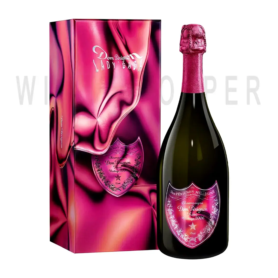 Шампанское Dom Perignon Rose 2006 gift box Lady Gaga 0.75 л