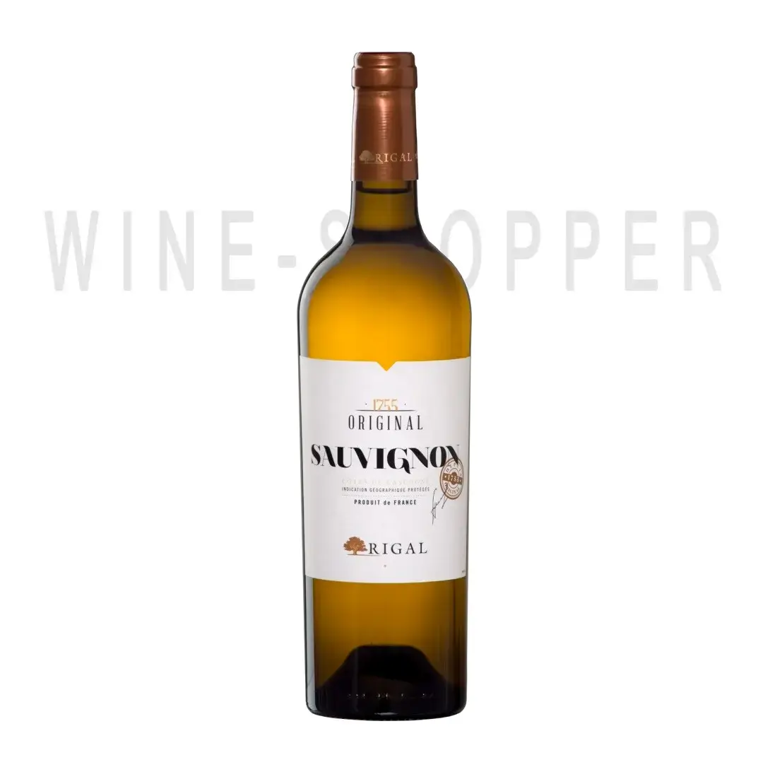 Вино Rigal Original Sauvignon Cotes de Gascogne IGP 2019 0.75л