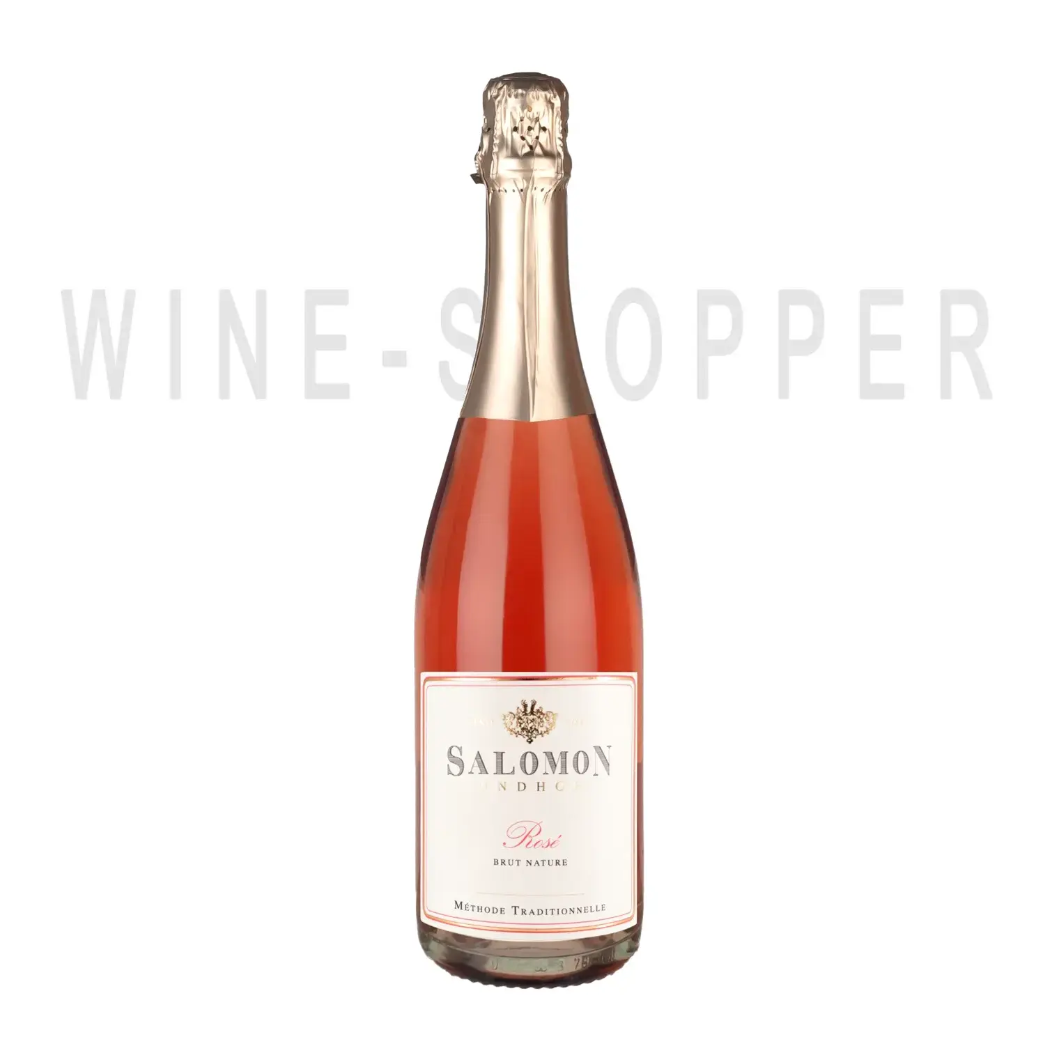 Игристое вино вино Salomon Brut Nature Rose 2018 0.75 л