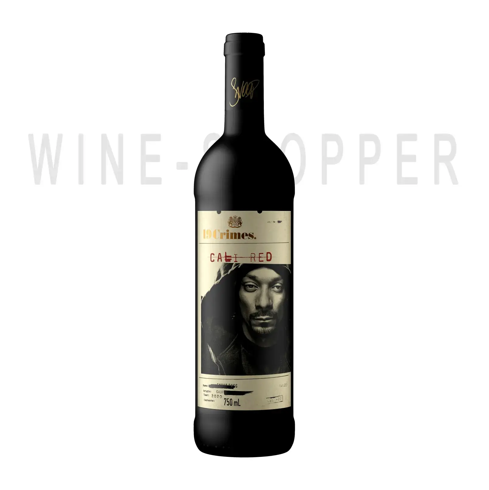 Вино 19 Crimes, Snoop Cali Red, 2020 0.75 л