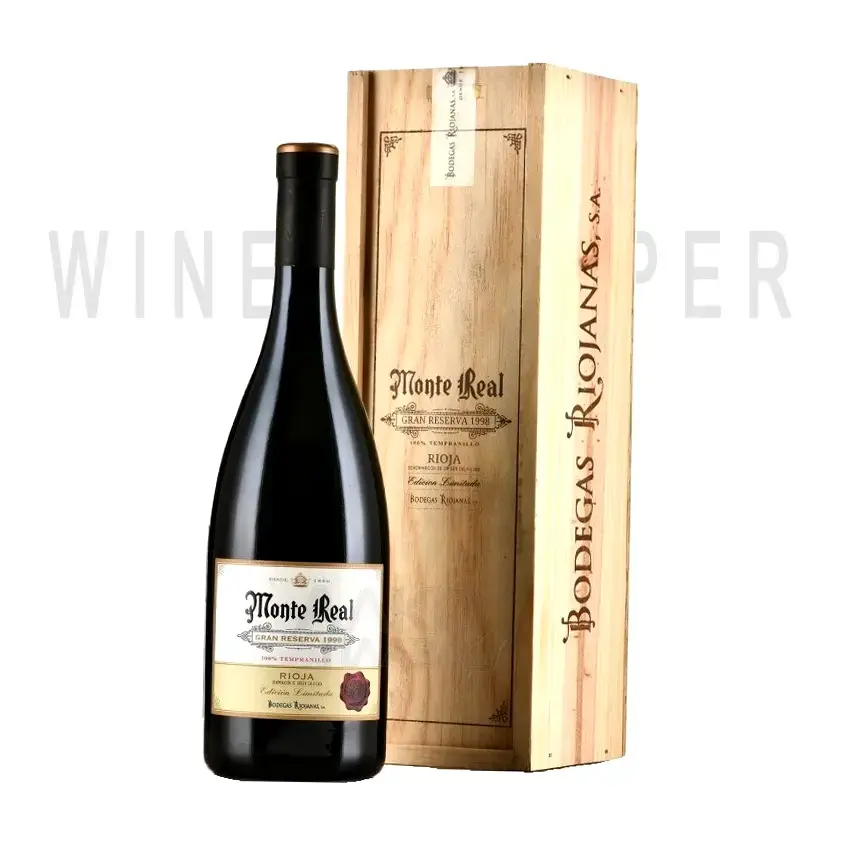 Вино Monte Real Gran Reserva Edicion Limitada Rioja DOC 1998 0.75 л
