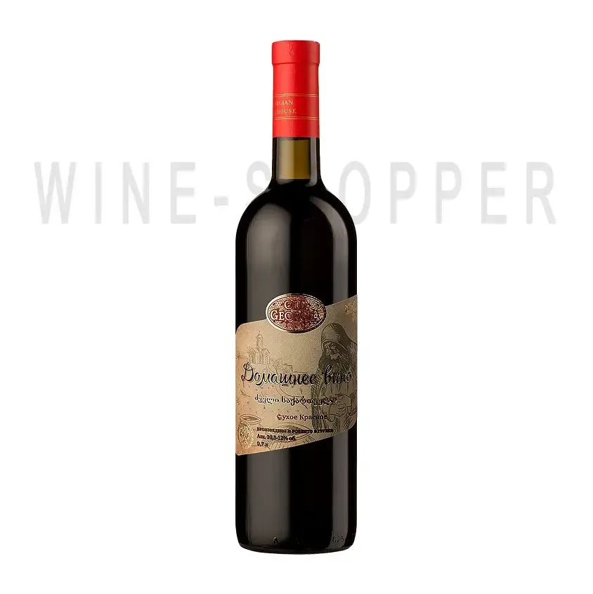 Вино Georgian Wine House Old Georgia Domashnee Red Dry 0.7 л