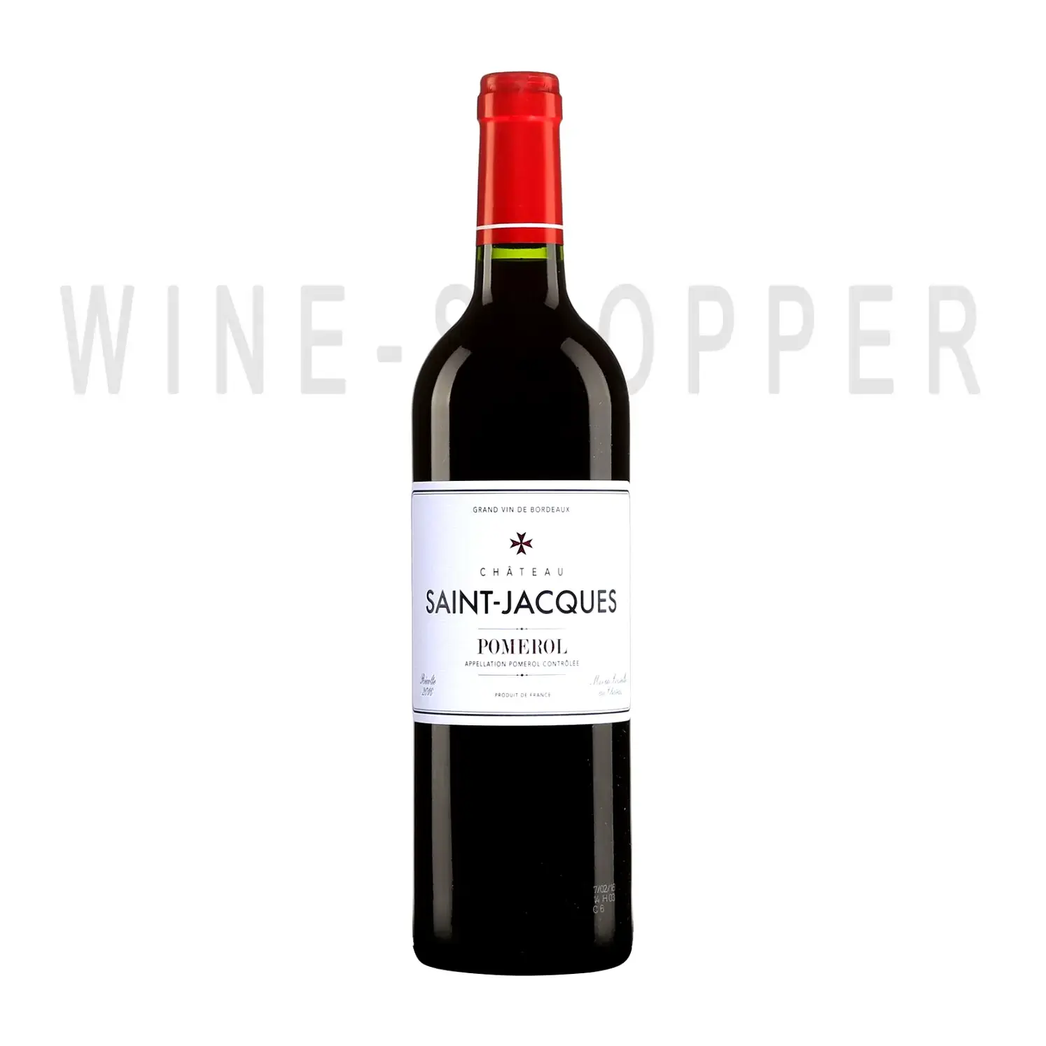 Вино Chateau Saint Jacques Pomerol AOC 2016 0.75 л