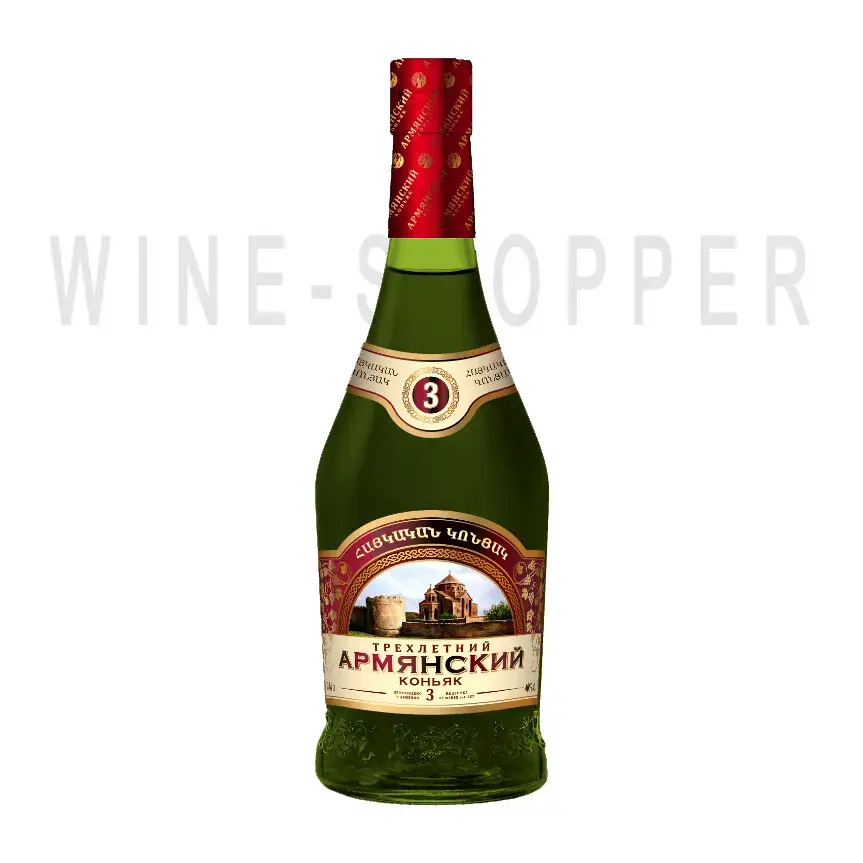 Коньяк Merdzavanskij Konyachnyj Zavod Armenian Brandy 3 Years Old 0.44 л