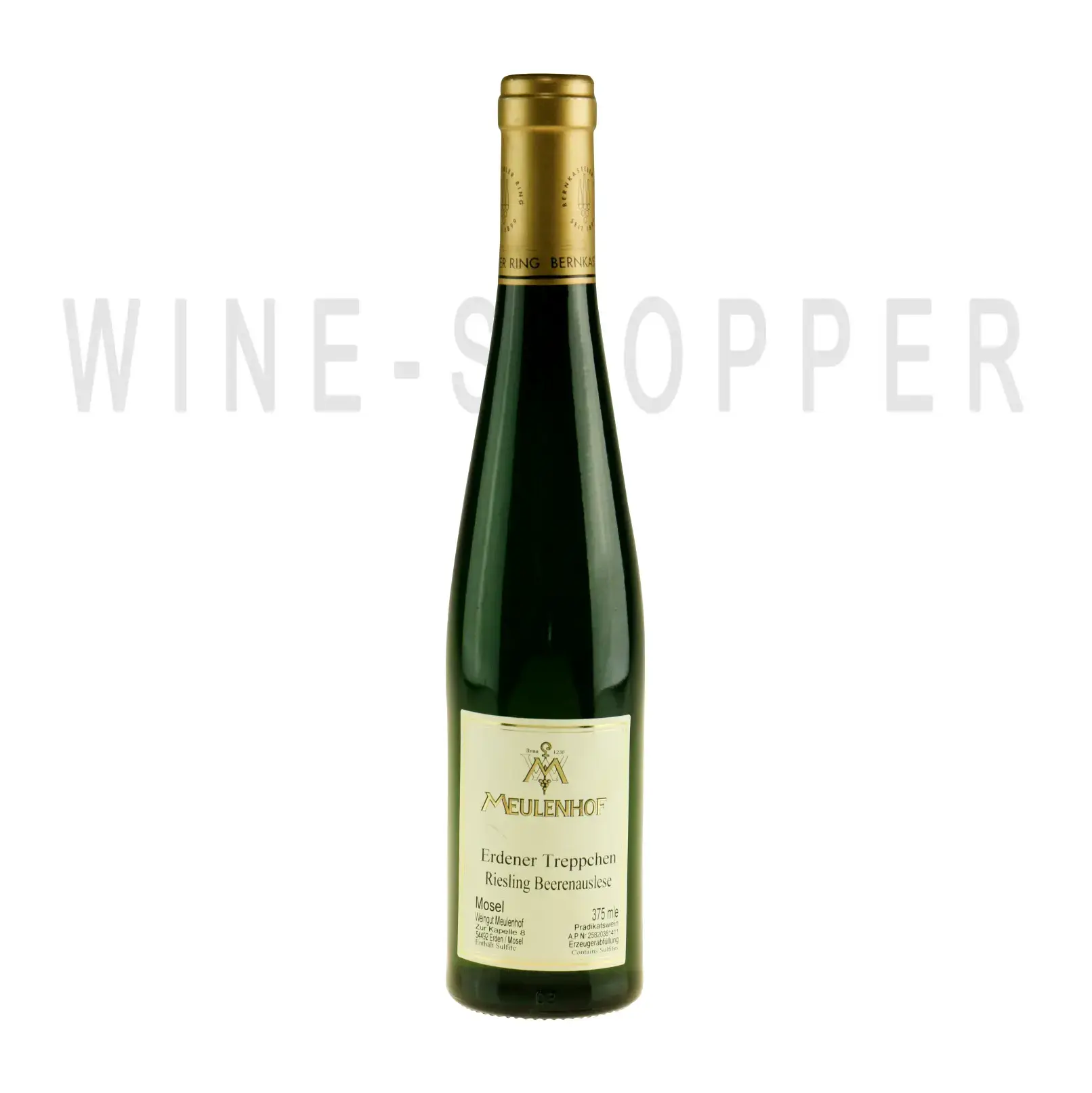 Вино Meulenhof Erdener Treppchen Riesling Beerenauslese 2018 0.375 л