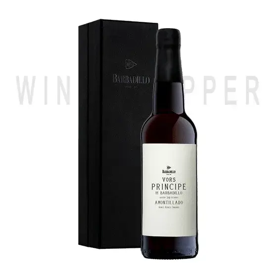 Херес Barbadillo Principe VORS Amontillado 30 years Jerez DO gift box 0.375 л