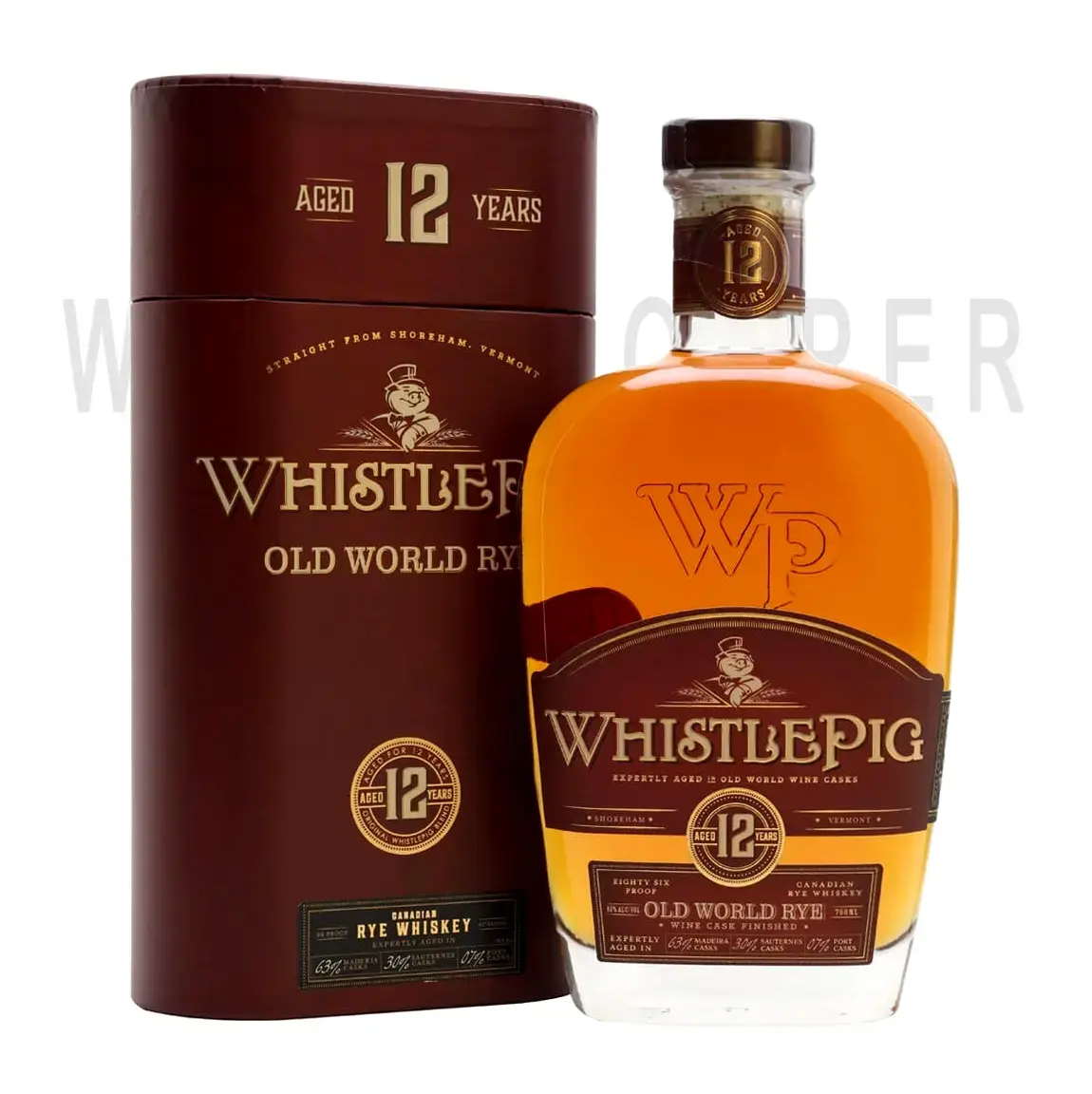 Виски WhistlePig 12 Years Old gift box 0.7 л