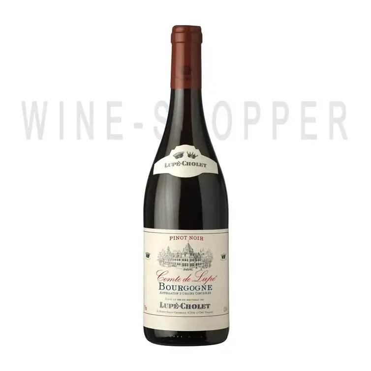 Вино Lupe-Cholet Bourgogne Pinot Noir Comte de Lupe AOC 2020 0.75 л