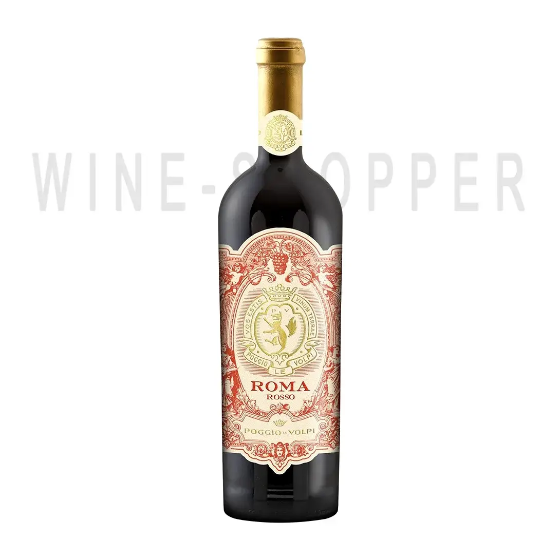 Вино Poggio Le Volpi Roma DOC Rosso 0.75 л
