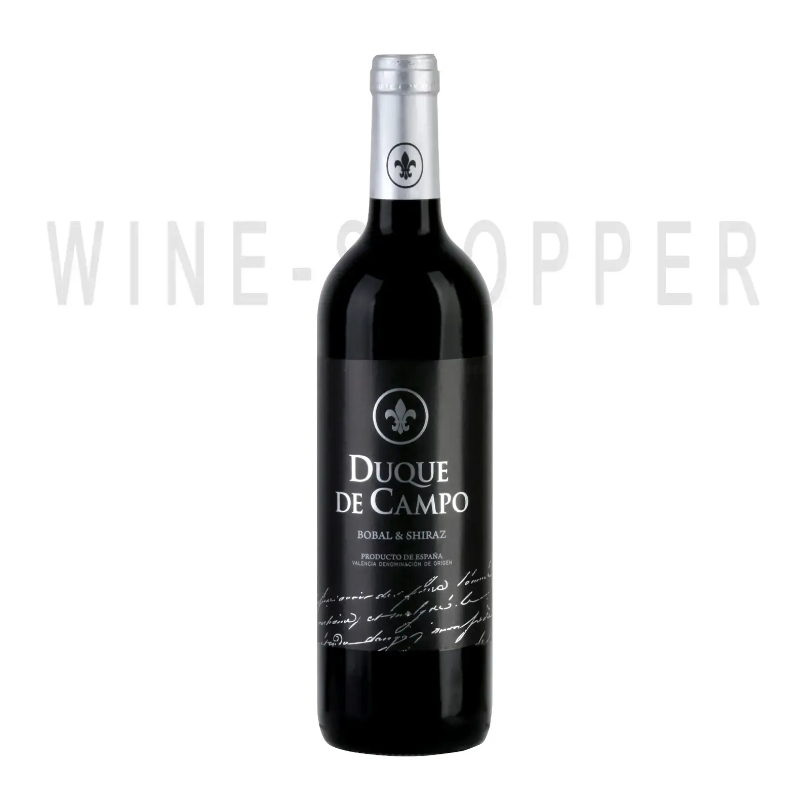 Вино Vicente Gandia, Duque de Campo Bobal & Shiraz, Valencia DO 0.75 л