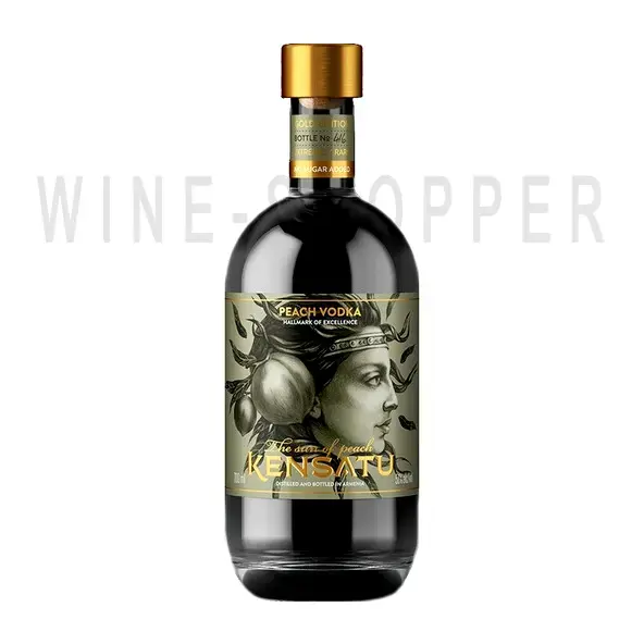 Водка Kensatu Gold Edition Peach 0.5 л